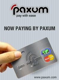 Add funds to your gamble account using Paxum wallet